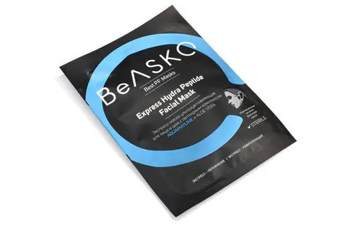 Экспресс-маска ультраувлажняющая для лица и шеи с пептидным комплексом AQUAPHYLINE и ALOE VERA