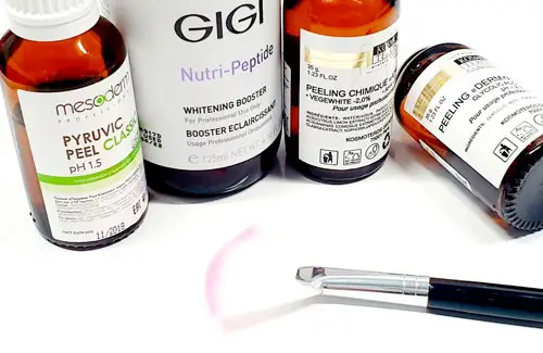 Какие компоненты содержатся в таких пилингах?