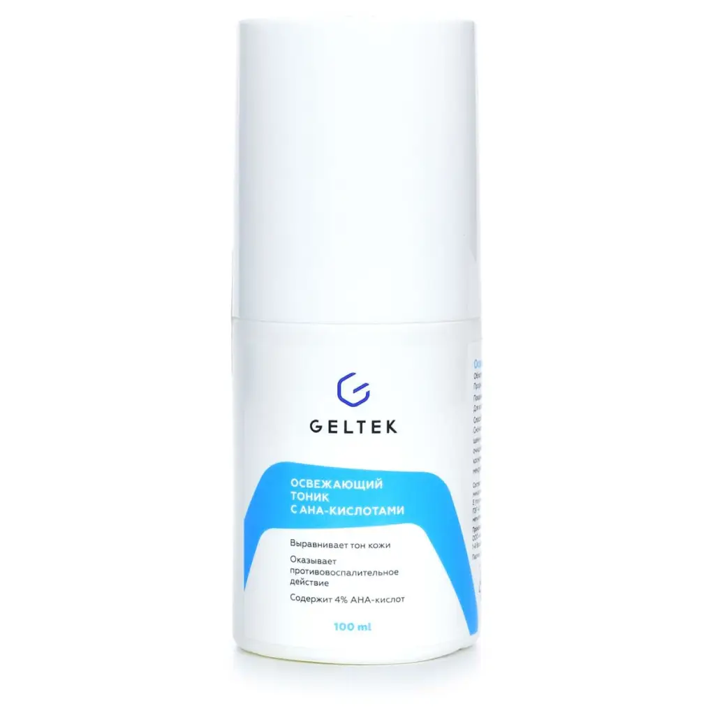 Освежающий тоник с АНА-кислотами Geltek (Гельтек)