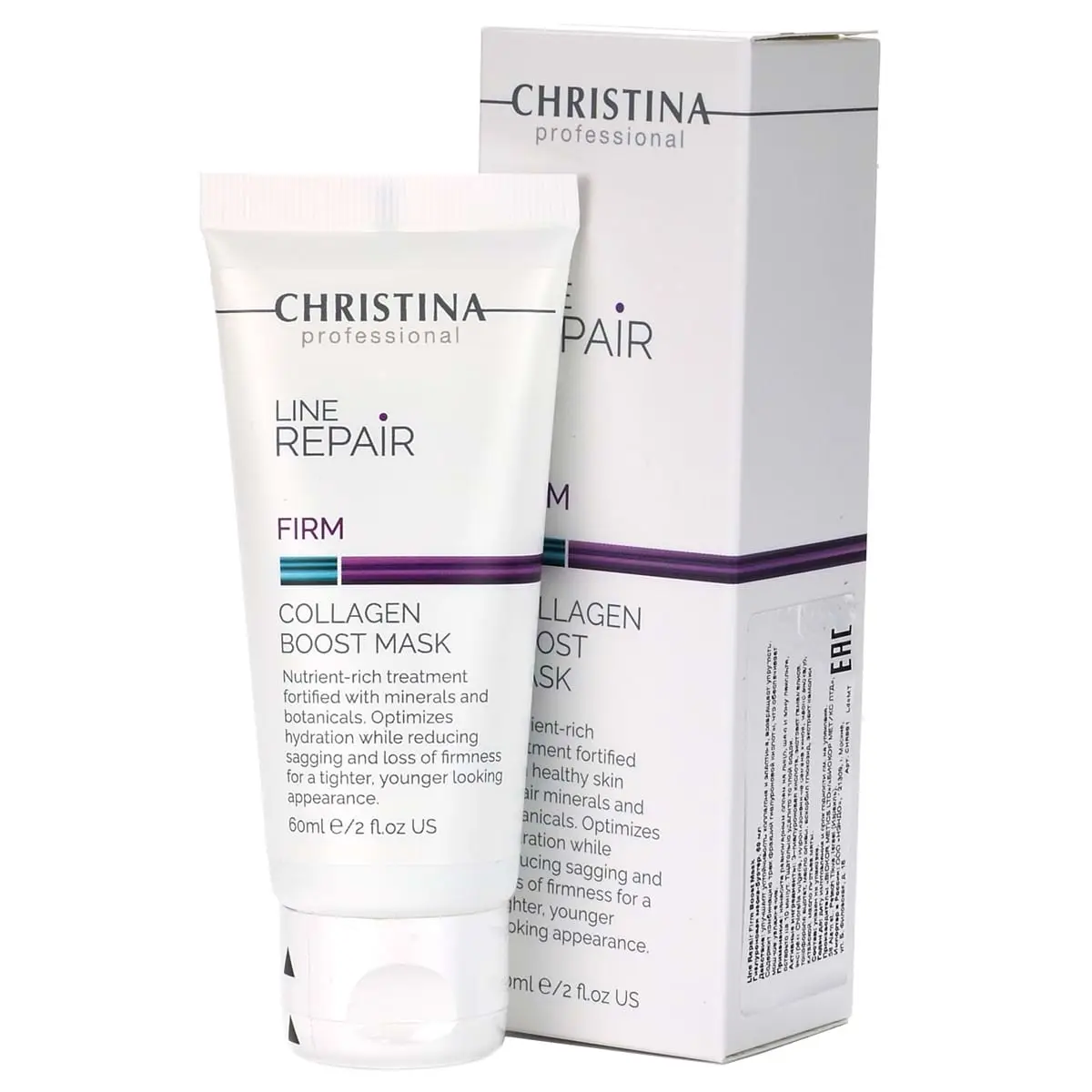 Гиалуроновая маска-бустер для восстановления коллагена / Firm Collagen Boost Mask, Line Repair, Christina (Кристина) - 60 мл Гиалуроновая маска-бустер для восстановления коллагена / Firm Collagen Boost Mask, Line Repair, Christina (Кристина) - 60 мл
