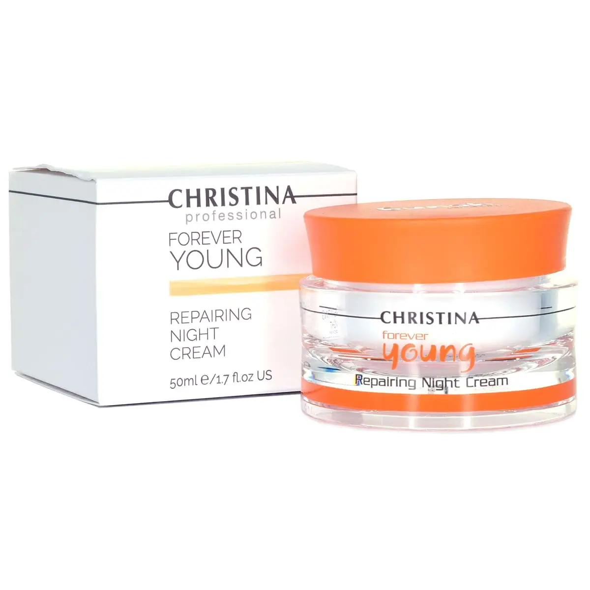 Ночной восстанавливающий крем / Repairing Night Cream, Forever Young, Christina (Кристина) - 50 мл Ночной восстанавливающий крем / Repairing Night Cream, Forever Young, Christina (Кристина) - 50 мл