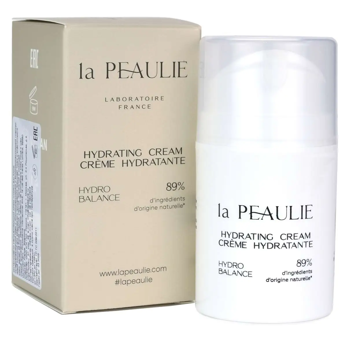 Интенсивно увлажняющий крем / Hydrating Cream Hydro Balance, La Peaulie - 50 мл