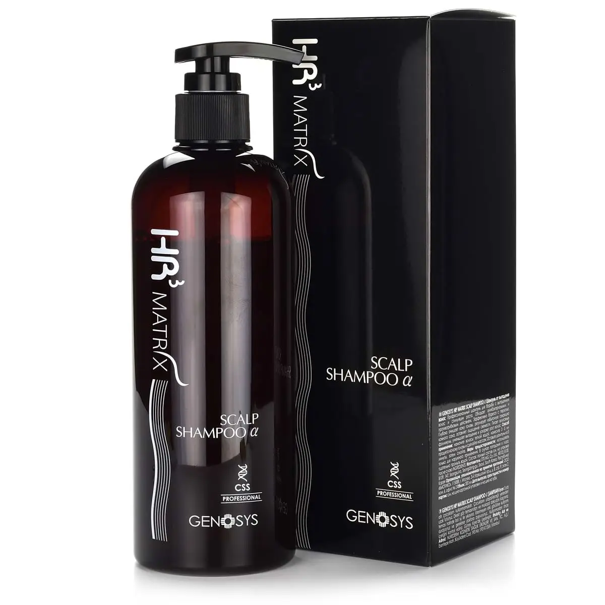 Шампунь от выпадения волос / HR3 MATRIX Scalp & Hair Shampoo α, Genosys (Генозис) - 300 мл Шампунь от выпадения волос / HR3 MATRIX Scalp & Hair Shampoo α, Genosys (Генозис) - 300 мл