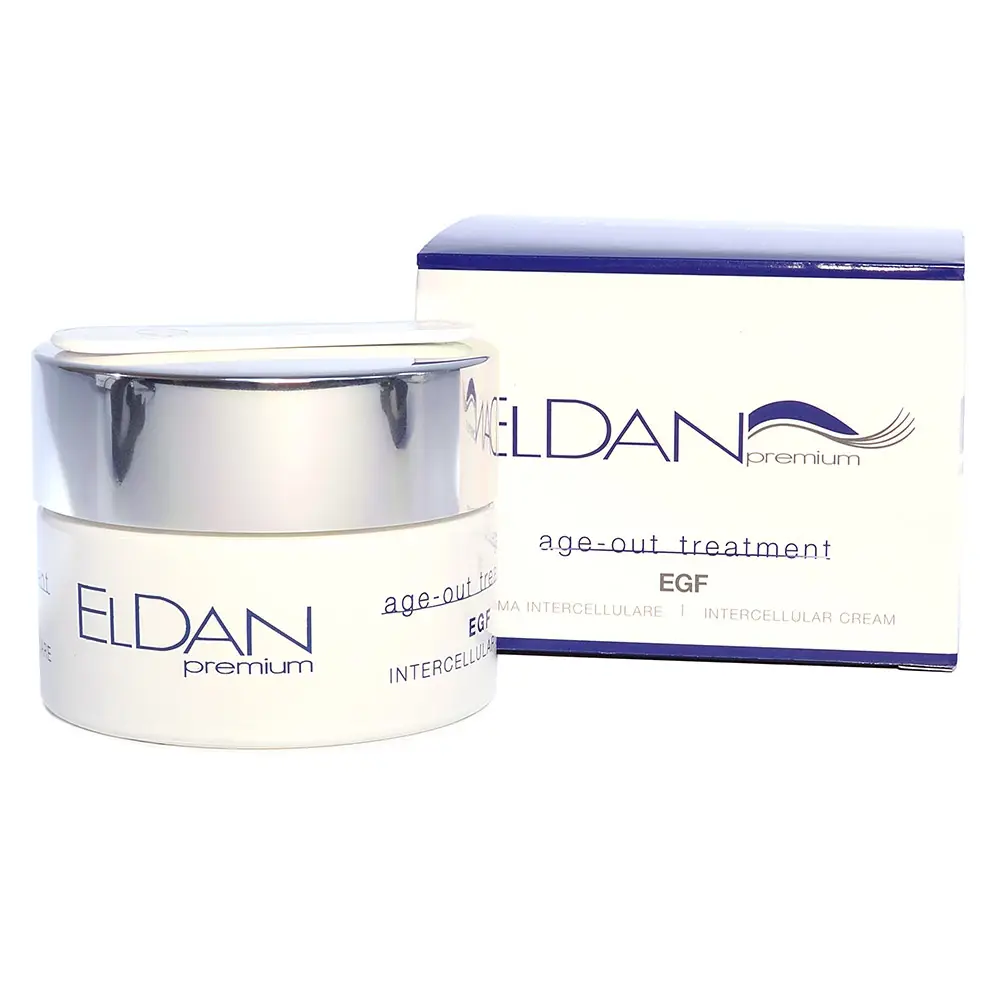 Активный регенерирующий крем EGF / EGF Intercellular Cream, Age-Out Treatment, Premium, Eldan Cosmetics (Элдан косметика), 50 мл