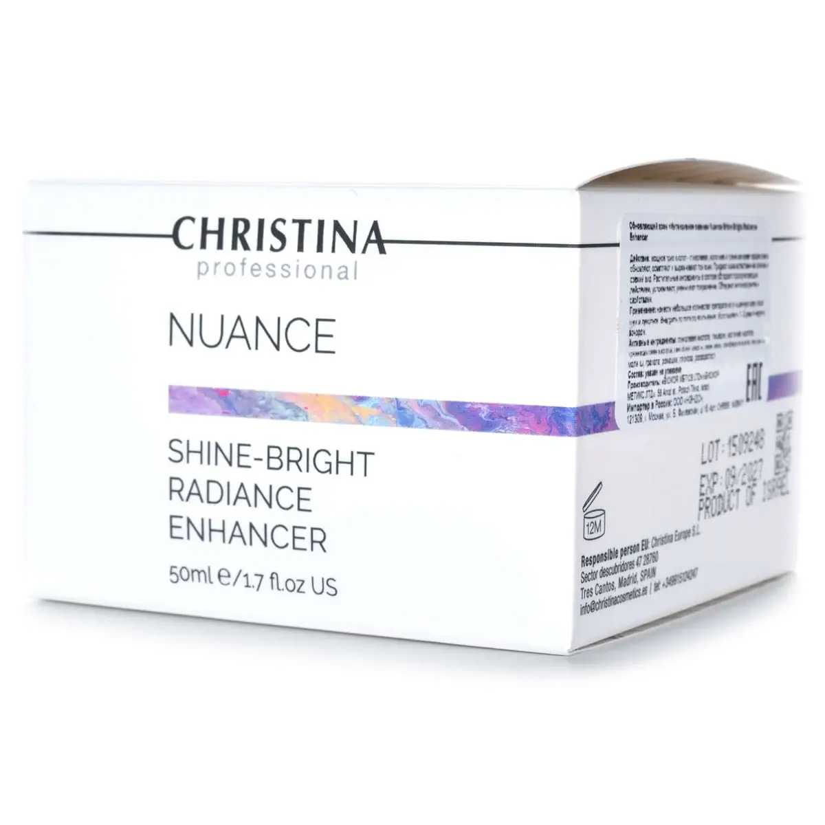 Обновляющий крем «Интенсивное сияние» / Shine Bright Radiance Enhancer, Nuance, Christina (Кристина) - 50 мл Обновляющий крем «Интенсивное сияние» / Shine Bright Radiance Enhancer, Nuance, Christina (Кристина) - 50 мл