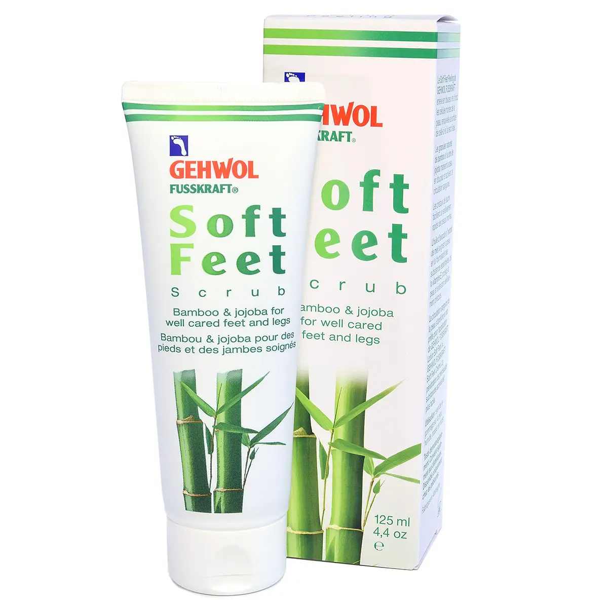 Пилинг «Бамбук и жожоба» / Fusskraft Soft Feet Peeling, Gehwol (Геволь), 125 мл Пилинг «Бамбук и жожоба» / Fusskraft Soft Feet Peeling, Gehwol (Геволь), 125 мл