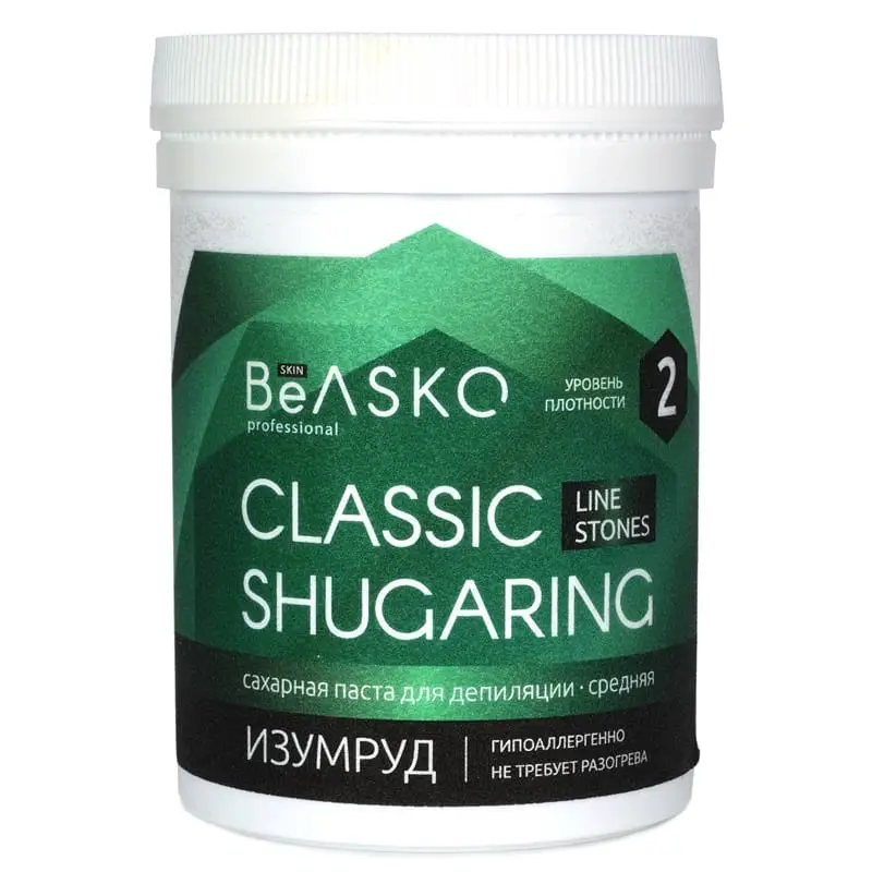 Сахарная паста для депиляции «Изумруд» (Средняя) Shugaring Stones BeASKO Skin - 330 гр Сахарная паста для депиляции «Изумруд» (Средняя) Shugaring Stones BeASKO Skin - 330 гр