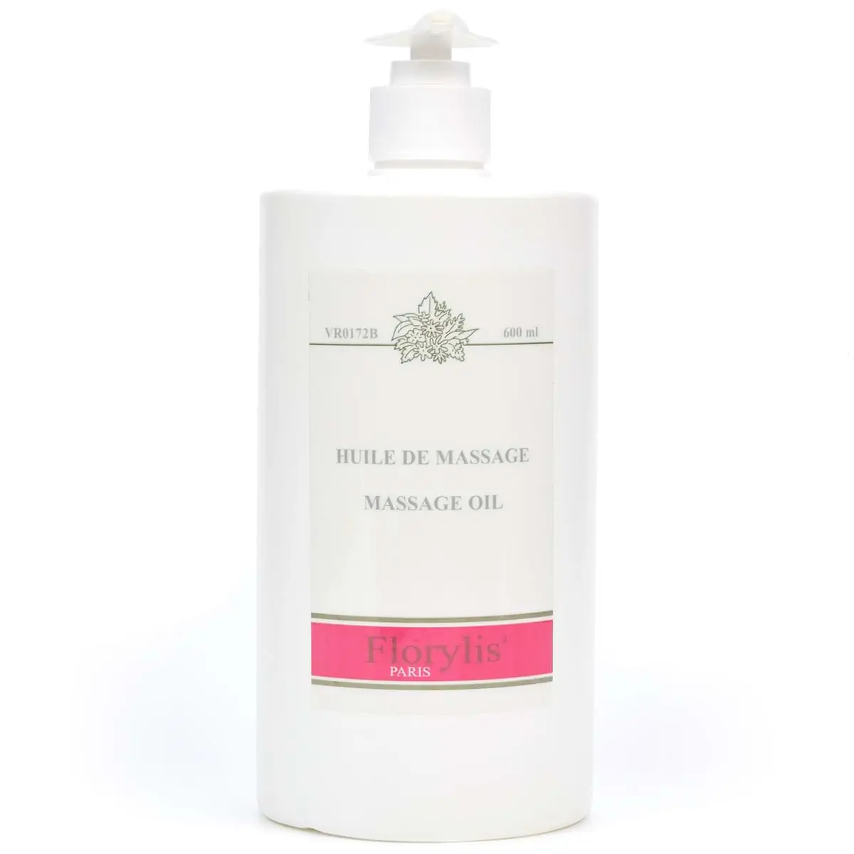 Массажное масло с экстрактом миндаля, маслом арганы и иланг-иланга / Huile de massage, Florylis (Флорилис) - 600 мл