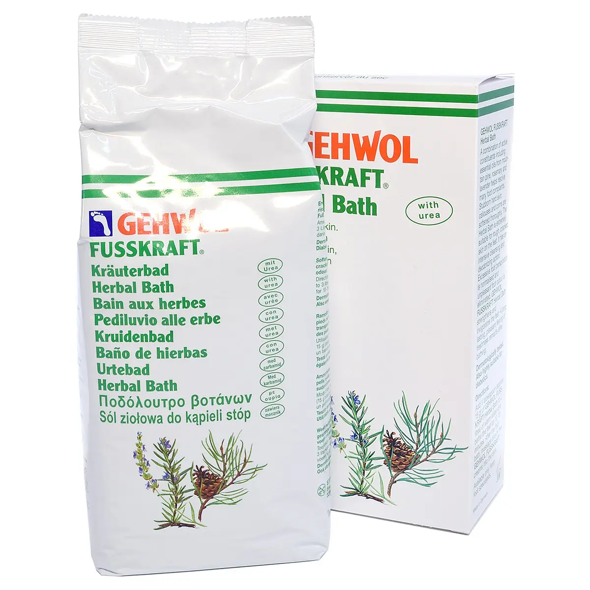 Травяная ванна / Fusskraft Herbal Bath, Gehwol (Геволь), 400 гр Травяная ванна / Fusskraft Herbal Bath, Gehwol (Геволь), 400 гр