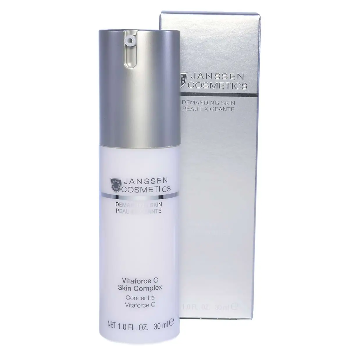 Регенерирующий концентрат с витамином С / Vitaforce C Skin Complex, Demanding skin, Janssen Cosmetics (Янсен косметика), 30 мл Регенерирующий концентрат с витамином С / Vitaforce C Skin Complex, Demanding skin, Janssen Cosmetics (Янсен косметика), 30 мл