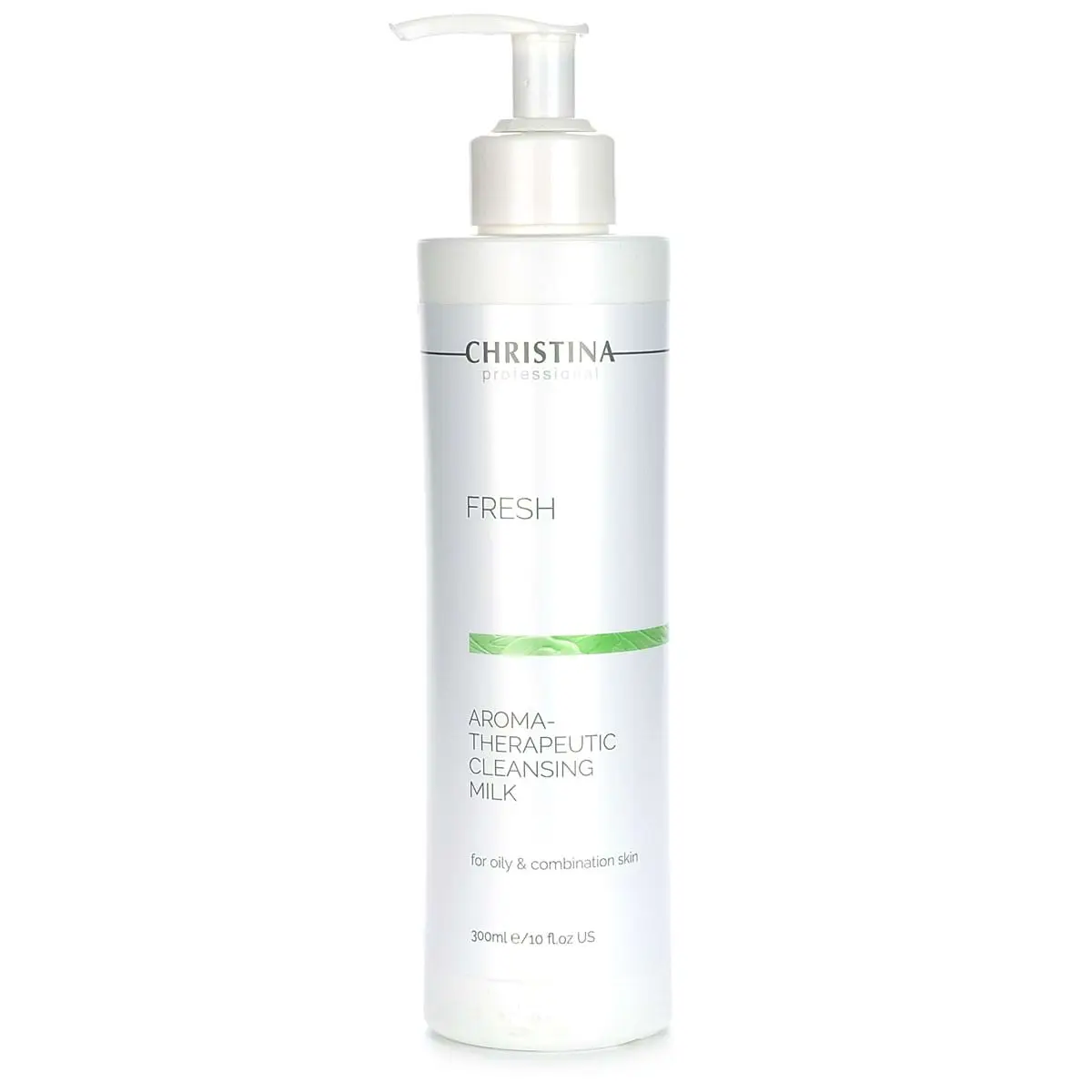 Ароматерапевтическое очищающее молочко для жирной кожи / Aroma Therapeutic Cleansing Milk for oily skin, Fresh, Christina (Кристина) - 300 мл