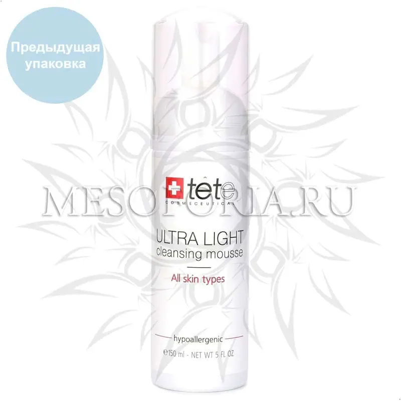 Ультра легкий мусс для умывания / Ultra Light Cleansing Mousse, Tete Cosmeceutical - 150 мл Ультра легкий мусс для умывания / Ultra Light Cleansing Mousse, Tete Cosmeceutical - 150 мл