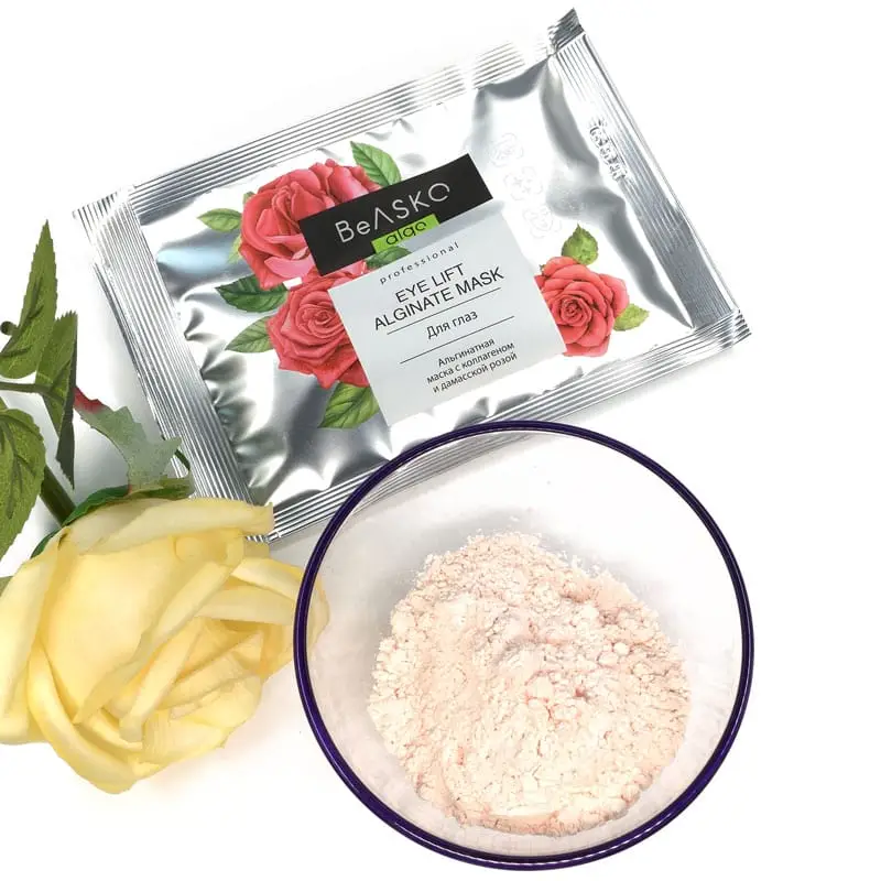 Альгинатная маска для глаз с коллагеном и дамасской розой / Eye Lift Alginate Mask, BeASKO - 30 гр Альгинатная маска для глаз с коллагеном и дамасской розой / Eye Lift Alginate Mask, BeASKO - 30 гр
