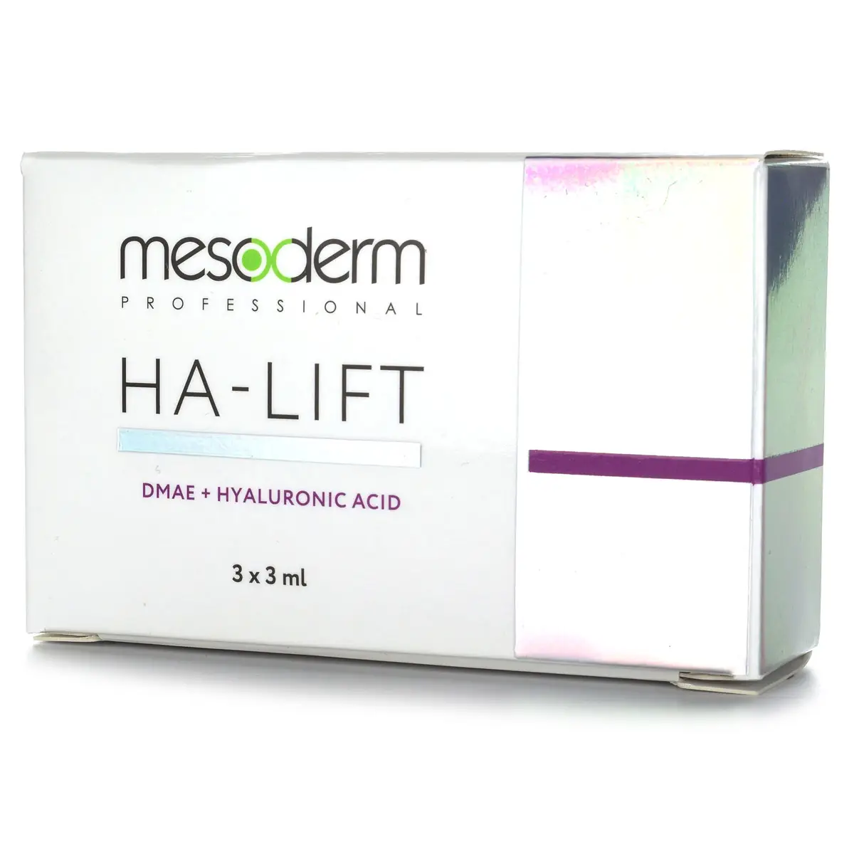 Биоревитализант с DMAE и гиалуроновой кислотой «HA - Lift», Mesoderm (Мезодерм), 3 мл х 3 шт Биоревитализант с DMAE и гиалуроновой кислотой «HA - Lift», Mesoderm (Мезодерм), 3 мл х 3 шт