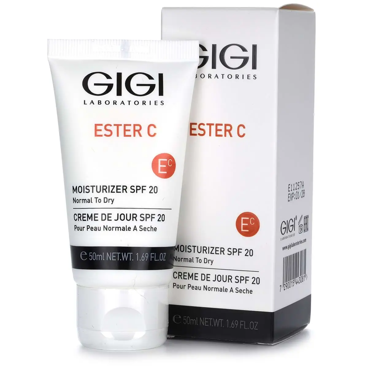 Крем дневной обновляющий с SPF 20 / Moisturizer SPF 20, Ester C, GiGi (Джи Джи) - 50 мл Крем дневной обновляющий с SPF 20 / Moisturizer SPF 20, Ester C, GiGi (Джи Джи) - 50 мл