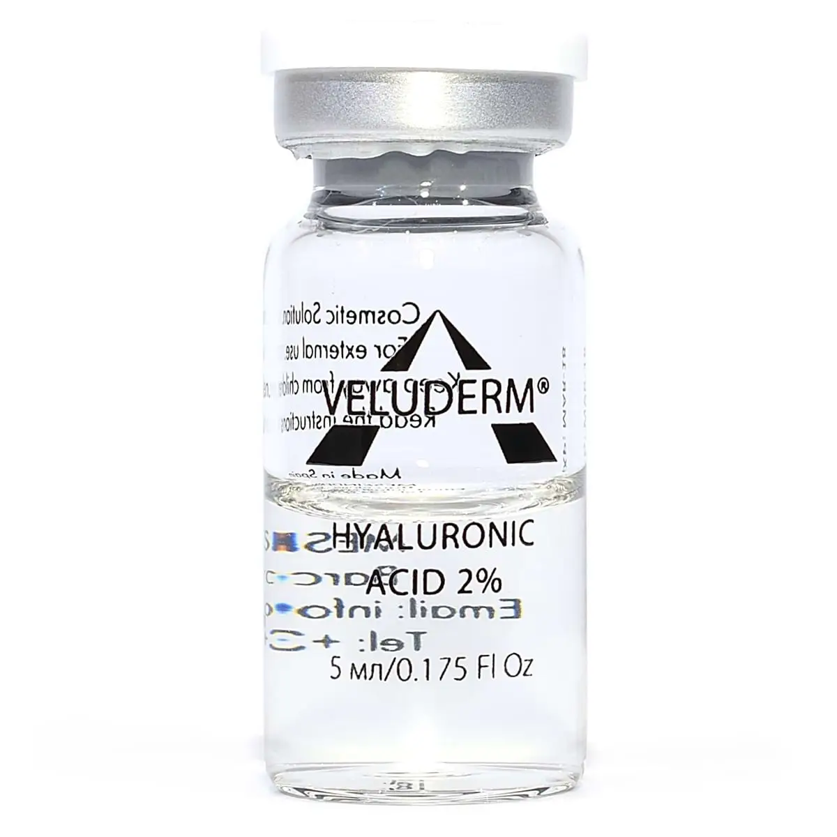 Veluderm (Велюдерм) Hyaluronic Acid 2% Cube4, гиалуроновая кислота 2% Cube4, (биоревитализация, омоложение), 5 мл Veluderm (Велюдерм) Hyaluronic Acid 2% Cube4, гиалуроновая кислота 2% Cube4, (биоревитализация, омоложение), 5 мл