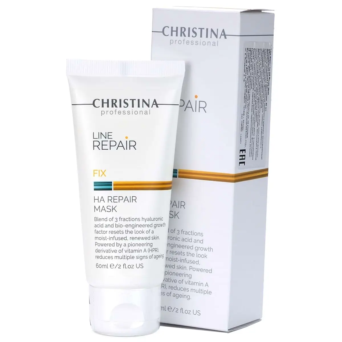 Обновляющая маска с ретинолом / Fix HA Repair Mask, Line Repair, Christina (Кристина) - 60 мл Обновляющая маска с ретинолом / Fix HA Repair Mask, Line Repair, Christina (Кристина) - 60 мл