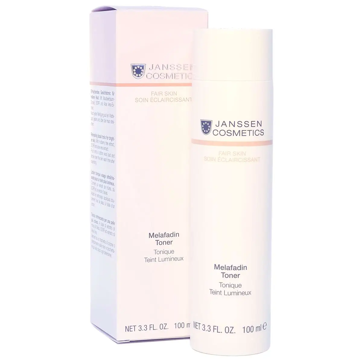 Осветляющий тоник / Melafadin Toner, Fair Skin, Janssen Cosmetics (Янсен косметика), 100 мл