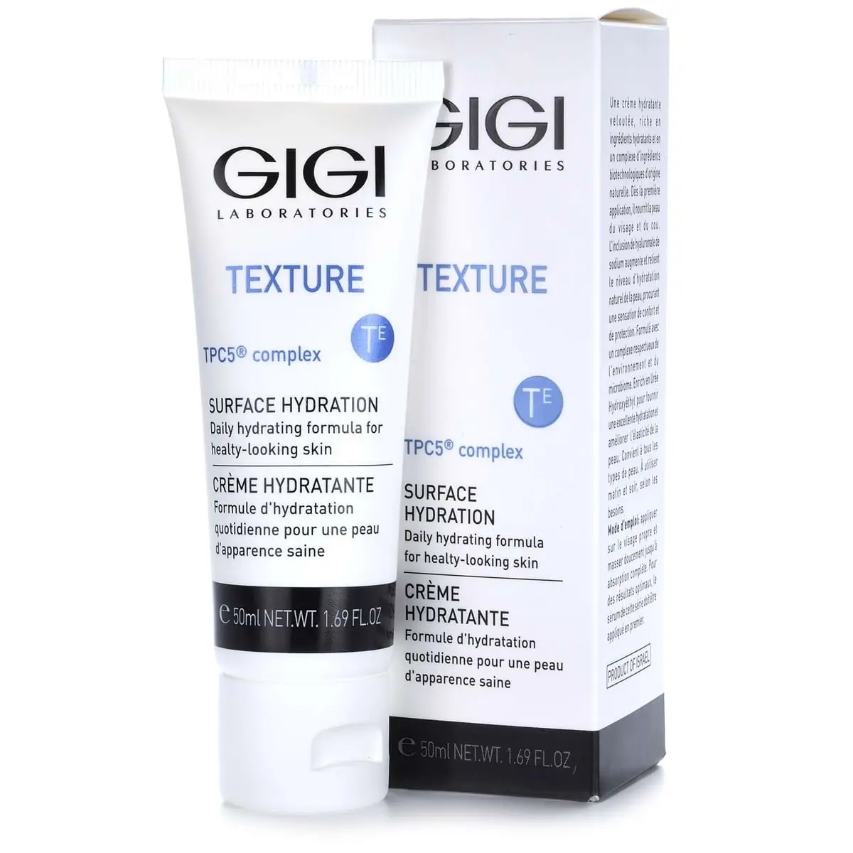 Крем дневной увлажняющий для всех типов кожи / Surface Hydration Moist, Texture, GiGi (Джи Джи) - 50 мл Крем дневной увлажняющий для всех типов кожи / Surface Hydration Moist, Texture, GiGi (Джи Джи) - 50 мл