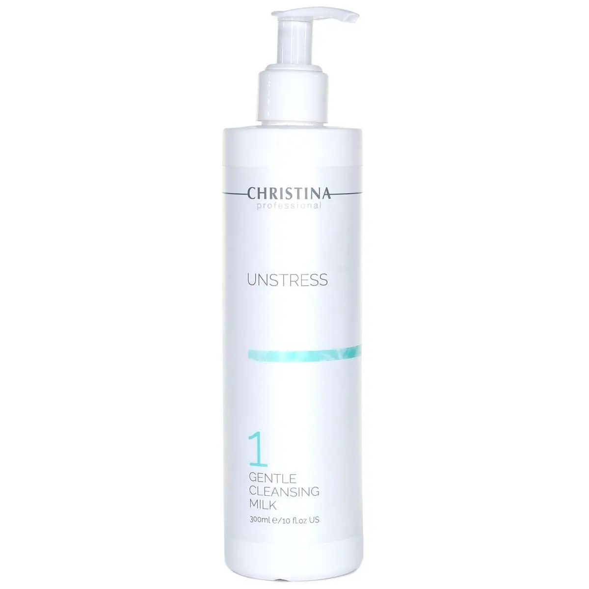 Нежное очищающее молочко (шаг 1) / Gentle Cleansing Milk, Unstress, Christina (Кристина) - 300 мл