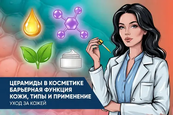 Церамиды в косметике: барьерная функция кожи, типы и как применять