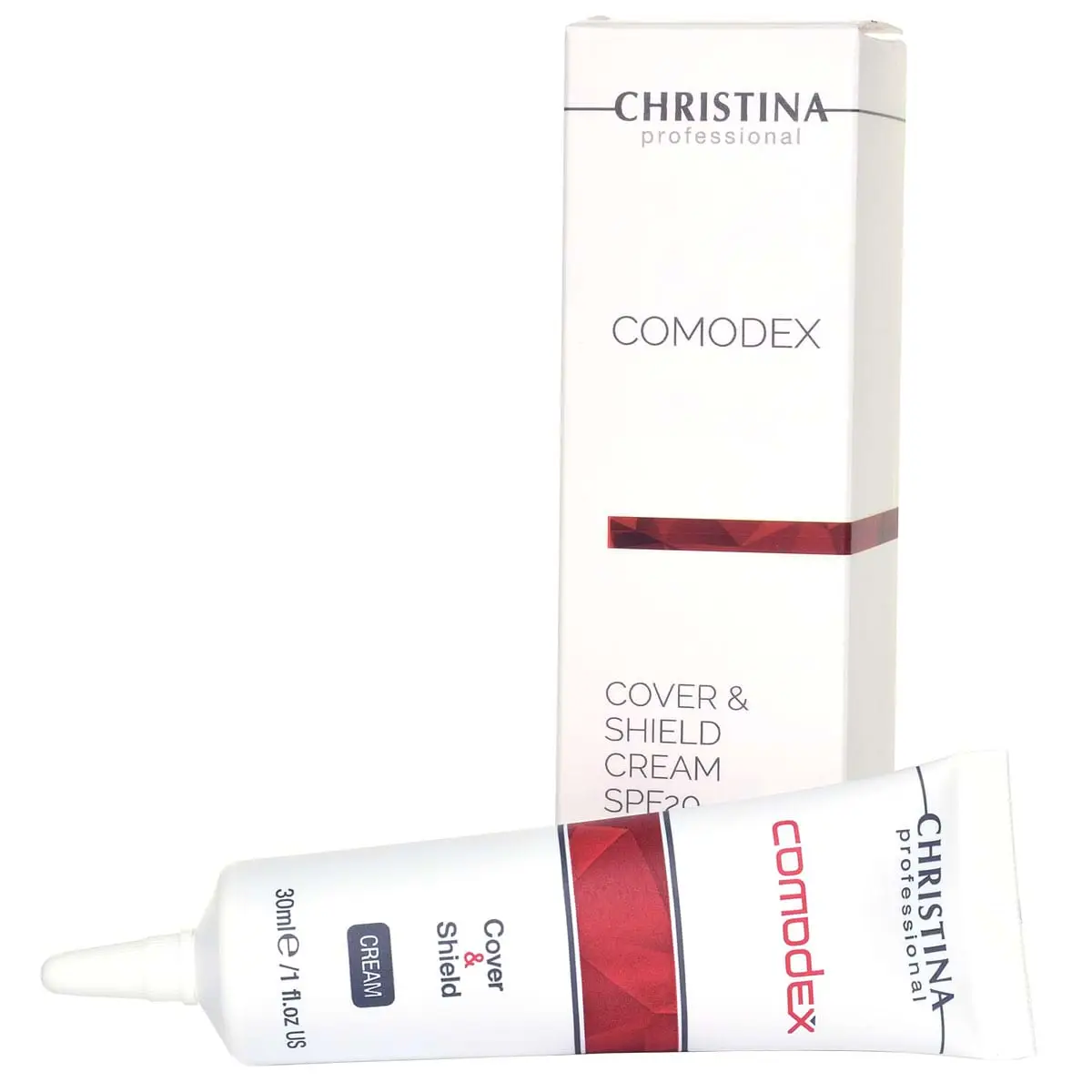Защитный крем с тоном СПФ 20 / Cover & Shield Cream SPF 20, Comodex, Christina (Кристина) - 30 мл Защитный крем с тоном СПФ 20 / Cover & Shield Cream SPF 20, Comodex, Christina (Кристина) - 30 мл