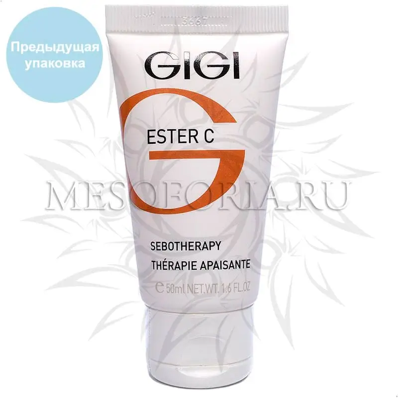 Крем для жирной, чувствительной кожи от себореи / Sebotherapy, Ester C, GiGi (Джи Джи) - 50 мл Крем для жирной, чувствительной кожи от себореи / Sebotherapy, Ester C, GiGi (Джи Джи) - 50 мл
