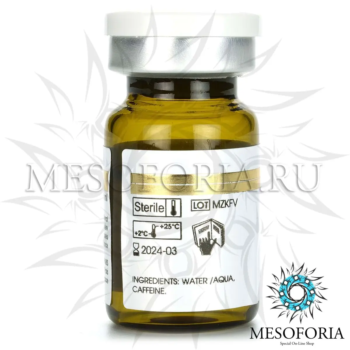 Концентрат с кофеином липолитический / Caffeine Care, Kosmoteros (Космотерос), 6 мл Концентрат с кофеином липолитический / Caffeine Care, Kosmoteros (Космотерос), 6 мл