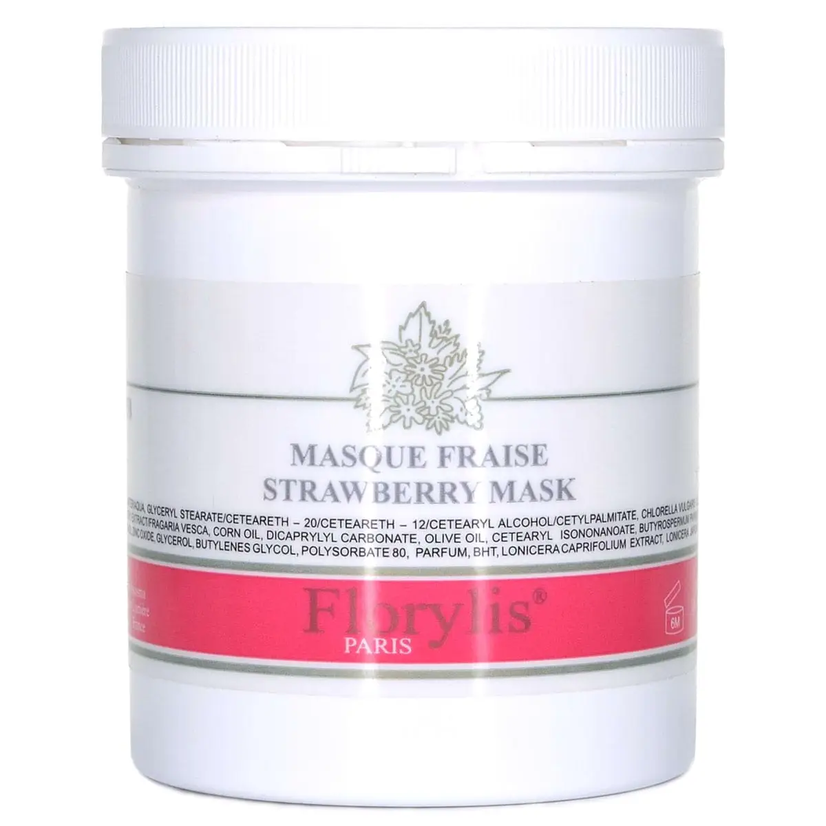 Маска с экстрактом земляники / Strawberry Mask, Florylis (Флорилис) - 250 мл