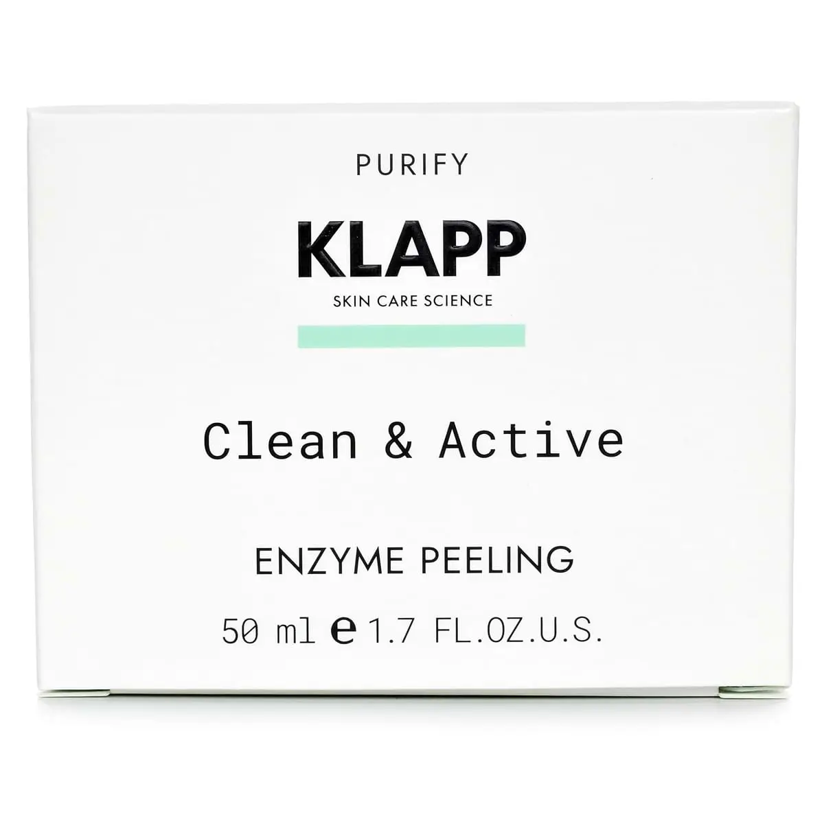Энзимный пилинг для лица / Enzyme Peeling, Clean & Active, Klapp (Клапп) - 50 мл