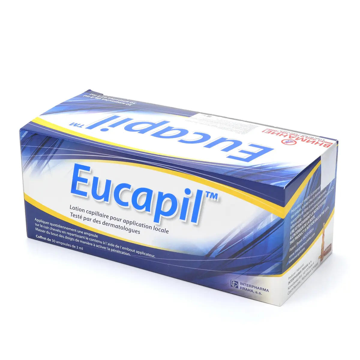 EUCAPIL ЭВКАПИЛ (Лечение облысения), 30 ампул по 2 мл EUCAPIL ЭВКАПИЛ (Лечение облысения), 30 ампул по 2 мл