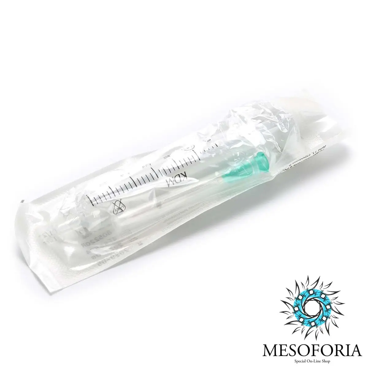 Шприц КДМ (KDM) 2-х компонентный, 5 мл (с иглой 21G (0,8 х 40 мм)), KD-Ject-3