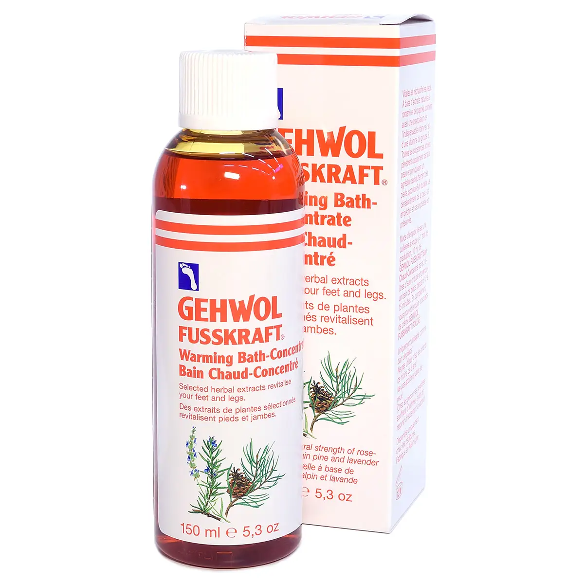 Согревающая ванна для ног / Fusskraft Warming Bath Concentrate, Gehwol (Геволь), 150 мл Согревающая ванна для ног / Fusskraft Warming Bath Concentrate, Gehwol (Геволь), 150 мл