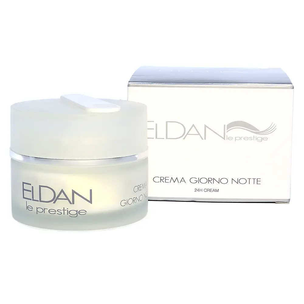 Питательный крем 24 часа с микросферами / 24 Hour Cream, Le Prestige, Eldan Cosmetics (Элдан косметика), 50 мл Питательный крем 24 часа с микросферами / 24 Hour Cream, Le Prestige, Eldan Cosmetics (Элдан косметика), 50 мл