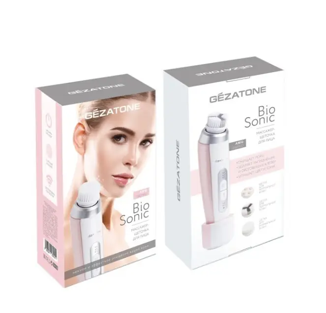 Массажер-щеточка для лица AMG196PRO Bio Sonic, Gezatone (Гезатон, Жезатон)