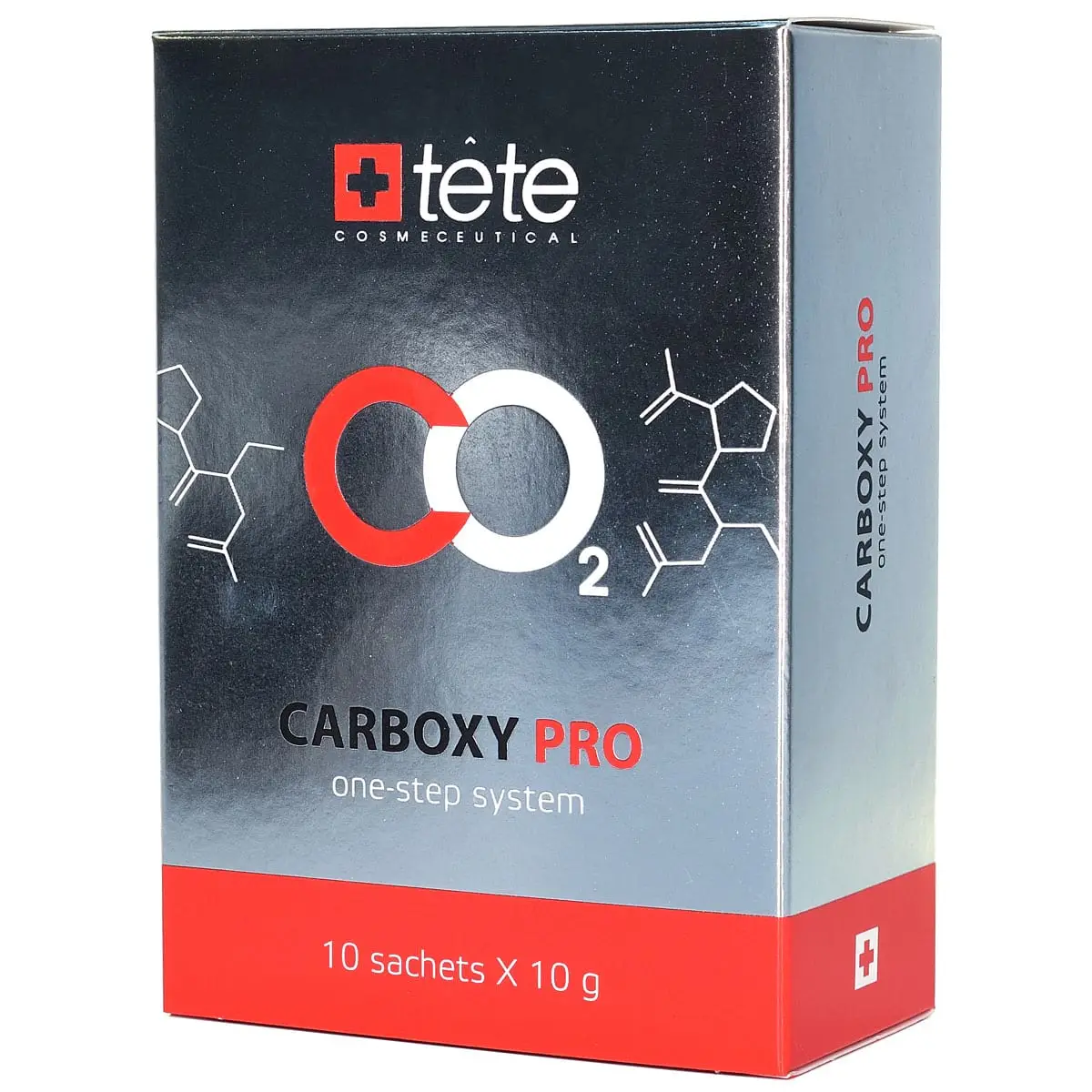 Одношаговая карбокситерапия / Carboxy PRO CO2, Tete Cosmeceutical - 10 х 10 гр Одношаговая карбокситерапия / Carboxy PRO CO2, Tete Cosmeceutical - 10 х 10 гр
