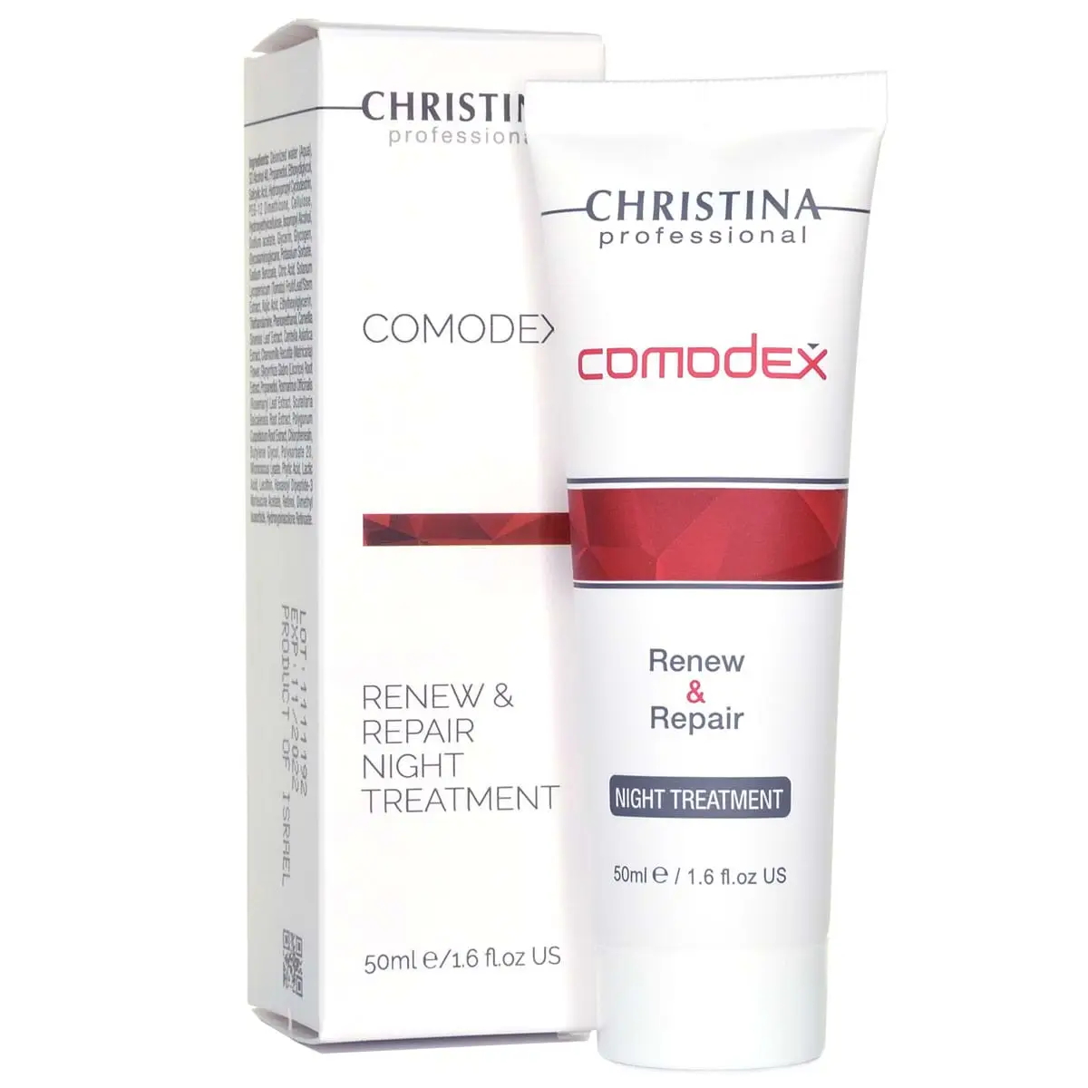 Ночная обновляющая сыворотка-восстановлениe / Renew & Repair Night Treatment, Comodex, Christina (Кристина) - 50 мл Ночная обновляющая сыворотка-восстановлениe / Renew & Repair Night Treatment, Comodex, Christina (Кристина) - 50 мл