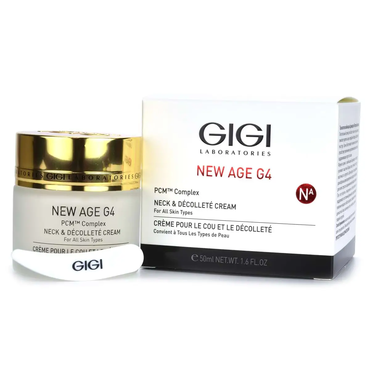 Крем для шеи и декольте / Neck & Decollete Cream, New Age G4, GiGi (Джи Джи) - 50 мл Крем для шеи и декольте / Neck & Decollete Cream, New Age G4, GiGi (Джи Джи) - 50 мл