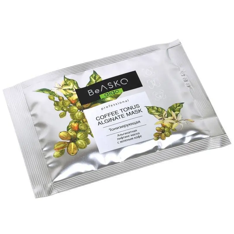 Альгинатная лифтинг маска тонизирующая с зеленым кофе / Coffee Tonus Alginate Mask, BeASKO - 30 гр Альгинатная лифтинг маска тонизирующая с зеленым кофе / Coffee Tonus Alginate Mask, BeASKO - 30 гр