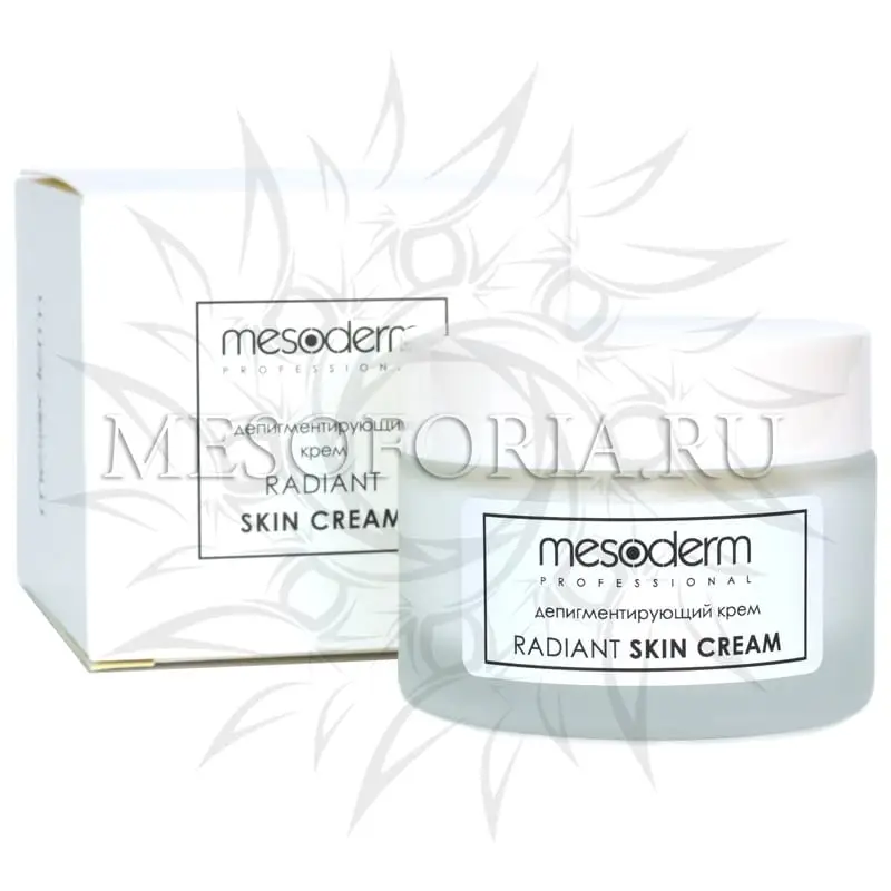 Депигментирующий крем с АНА комплексом и витамином С / Radiant Skin Cream, Mesoderm (Мезодерм), 50 мл Депигментирующий крем с АНА комплексом и витамином С / Radiant Skin Cream, Mesoderm (Мезодерм), 50 мл