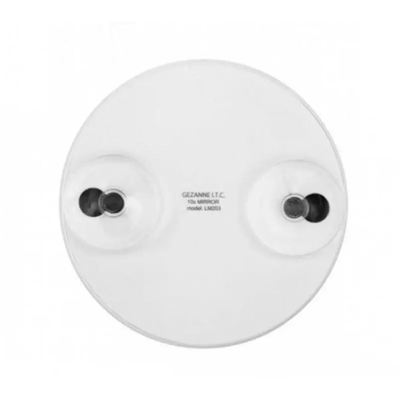Косметическое зеркало с 10ти-кратным увеличением LM203 (белое), Gezatone (Гезатон, Жезатон)