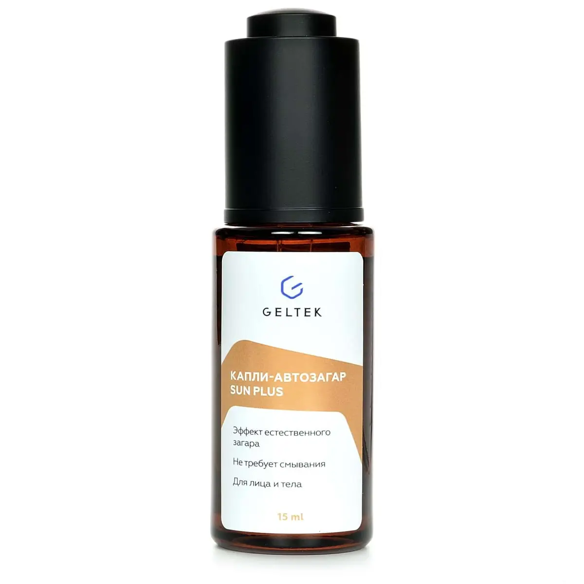 Капли-автозагар Sun Plus Geltek (Гельтек) - 15 мл