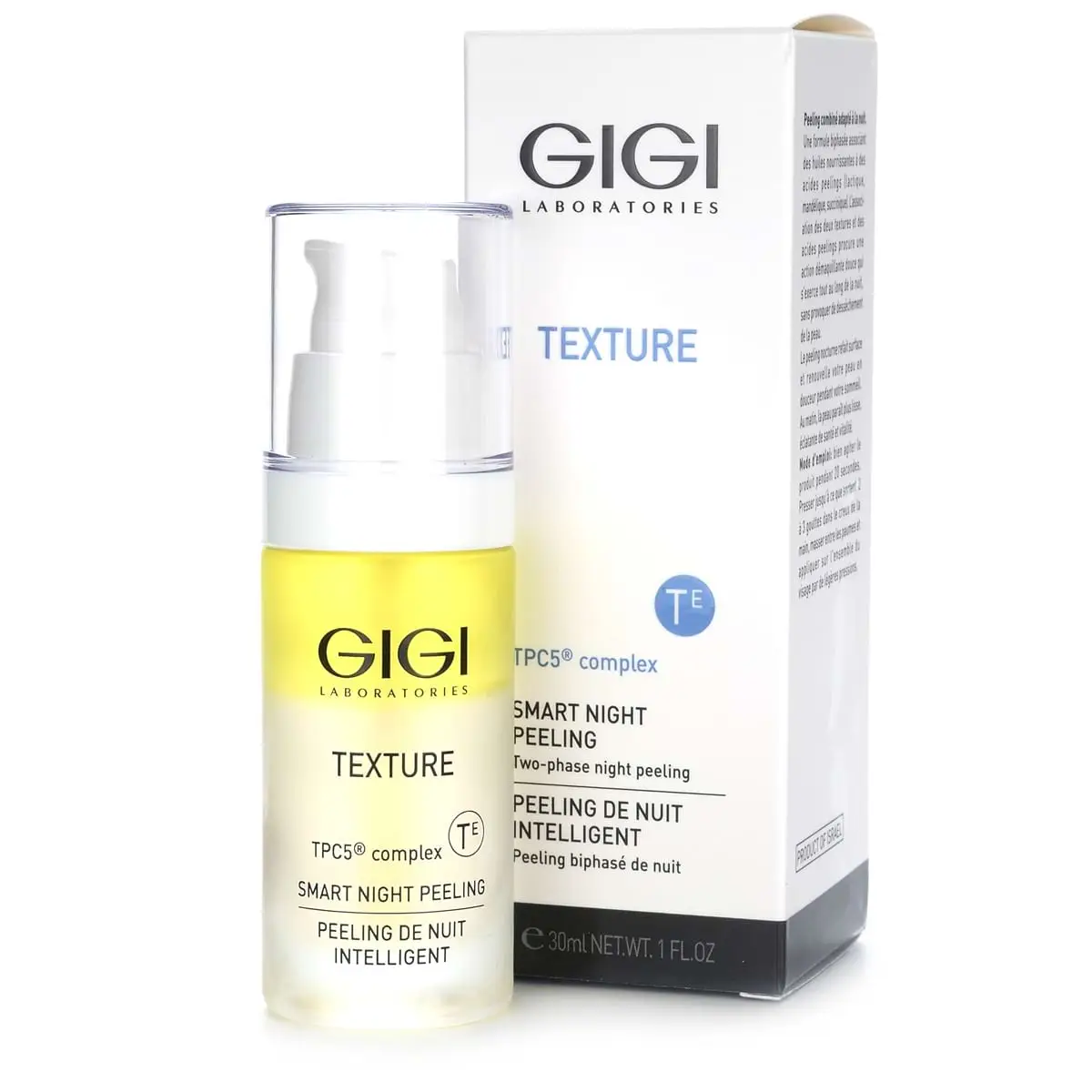 Ночной двухфазный пилинг / Smart Night Peeling, Texture, GiGi (Джи Джи) - 30 мл Ночной двухфазный пилинг / Smart Night Peeling, Texture, GiGi (Джи Джи) - 30 мл