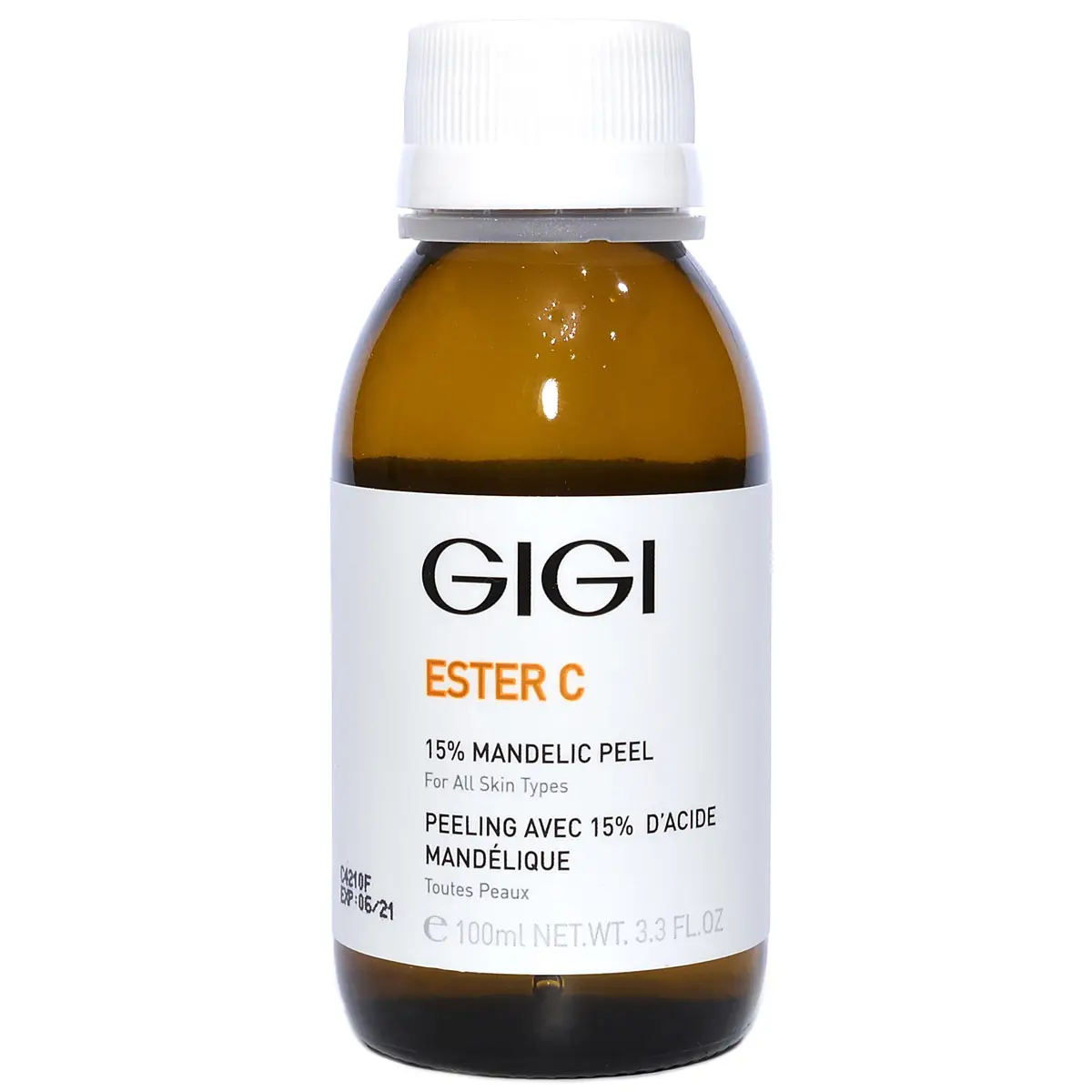 Пилинг миндальный 15% / Mandelic Peel 15%, Ester C, GiGi (Джи Джи) - 100 мл Пилинг миндальный 15% / Mandelic Peel 15%, Ester C, GiGi (Джи Джи) - 100 мл