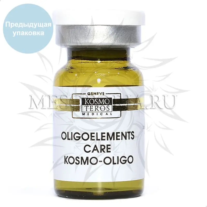 Мезококтейль KOSMO-OLIGO (стимуляция роста волос, антиэйдж) с олигоэлементами Kosmoteros (Космотерос), 6 мл Мезококтейль KOSMO-OLIGO (стимуляция роста волос, антиэйдж) с олигоэлементами Kosmoteros (Космотерос), 6 мл