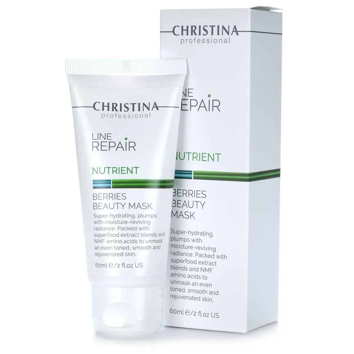 Ягодная маска красоты / Nutrient Berries Beauty Mask, Line Repair, Christina (Кристина) - 60 мл Ягодная маска красоты / Nutrient Berries Beauty Mask, Line Repair, Christina (Кристина) - 60 мл