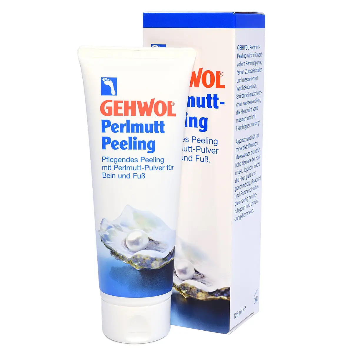 Жемчужный пилинг / Perlmutt-Peeling, Gehwol (Геволь), 125 мл Жемчужный пилинг / Perlmutt-Peeling, Gehwol (Геволь), 125 мл