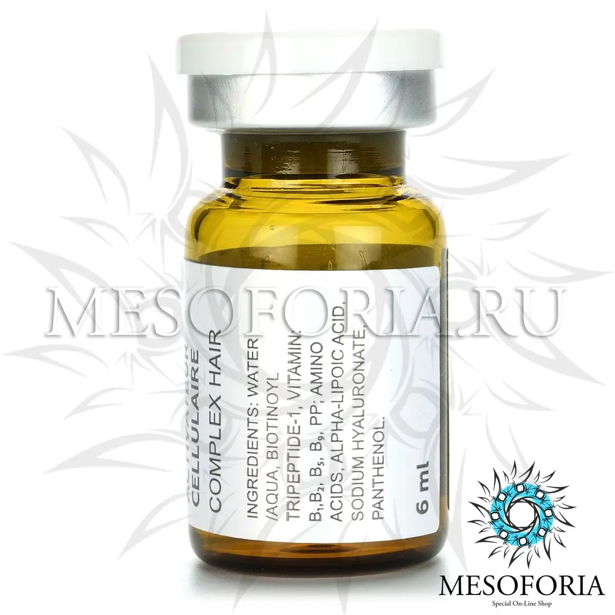 Концентрат-активатор клеточного дыхания «Complex Hair» (стимуляция роста волос), Kosmoteros (Космотерос), 6 мл