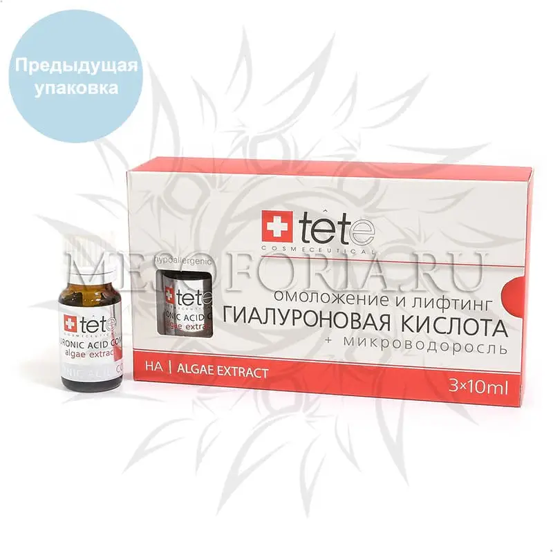 Гиалуроновая кислота + микроводоросль Tete, 30 мл Гиалуроновая кислота + микроводоросль Tete, 30 мл