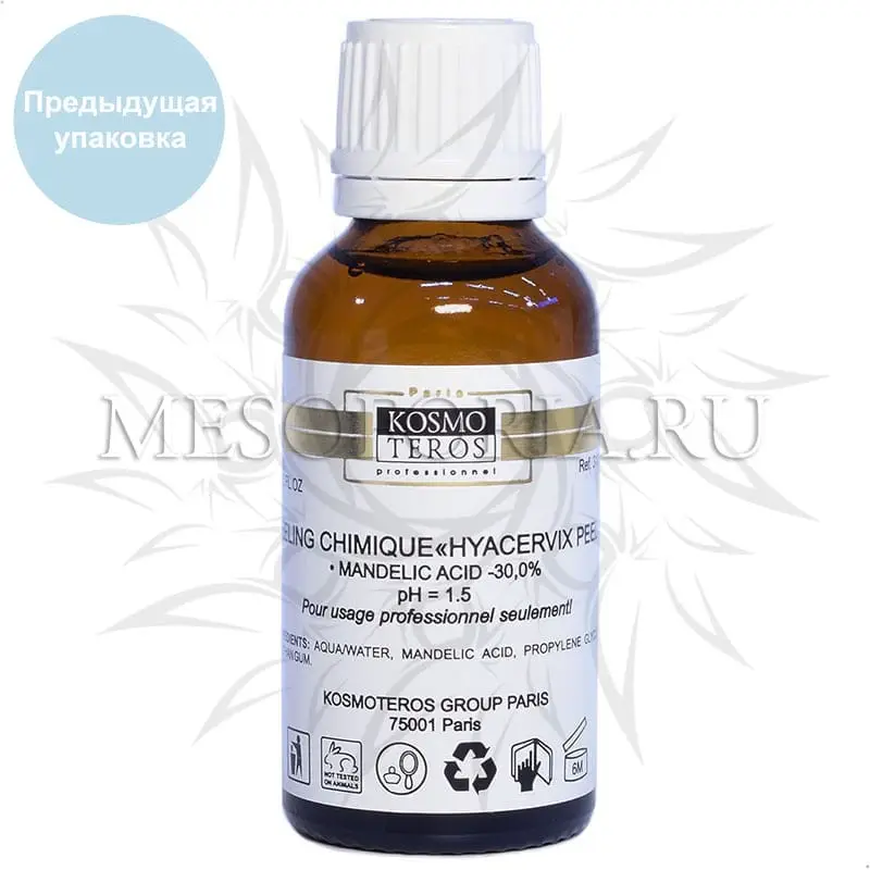 Миндальный пилинг 30% / Mandelic Acid 30% (pH - 1,5) Kosmoteros (Космотерос), 35 гр Миндальный пилинг 30% / Mandelic Acid 30% (pH - 1,5) Kosmoteros (Космотерос), 35 гр